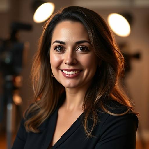 Portrait of Maria Garcia, Senior Producer at Starlight Cinema